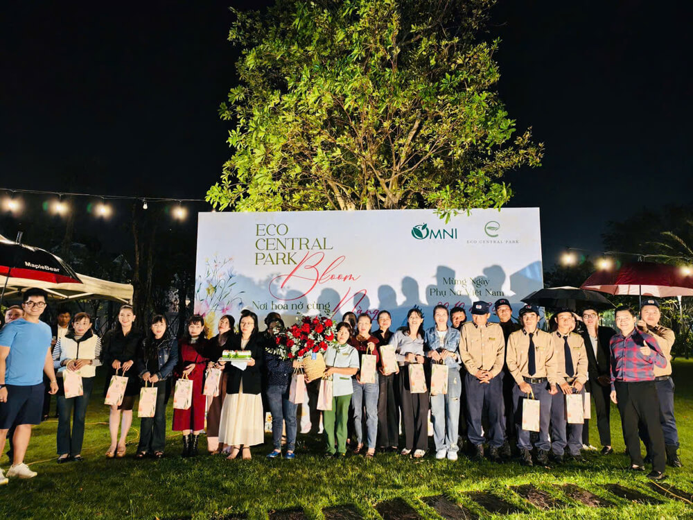 Sự kiện gắn kết CBNV ban QLVH Tháng 10 tại Eco Central Park