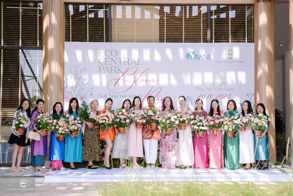 Workshop cắm hoa 20/10 – Khoảng lặng dành cho những người phụ nữ trong khu đô thị