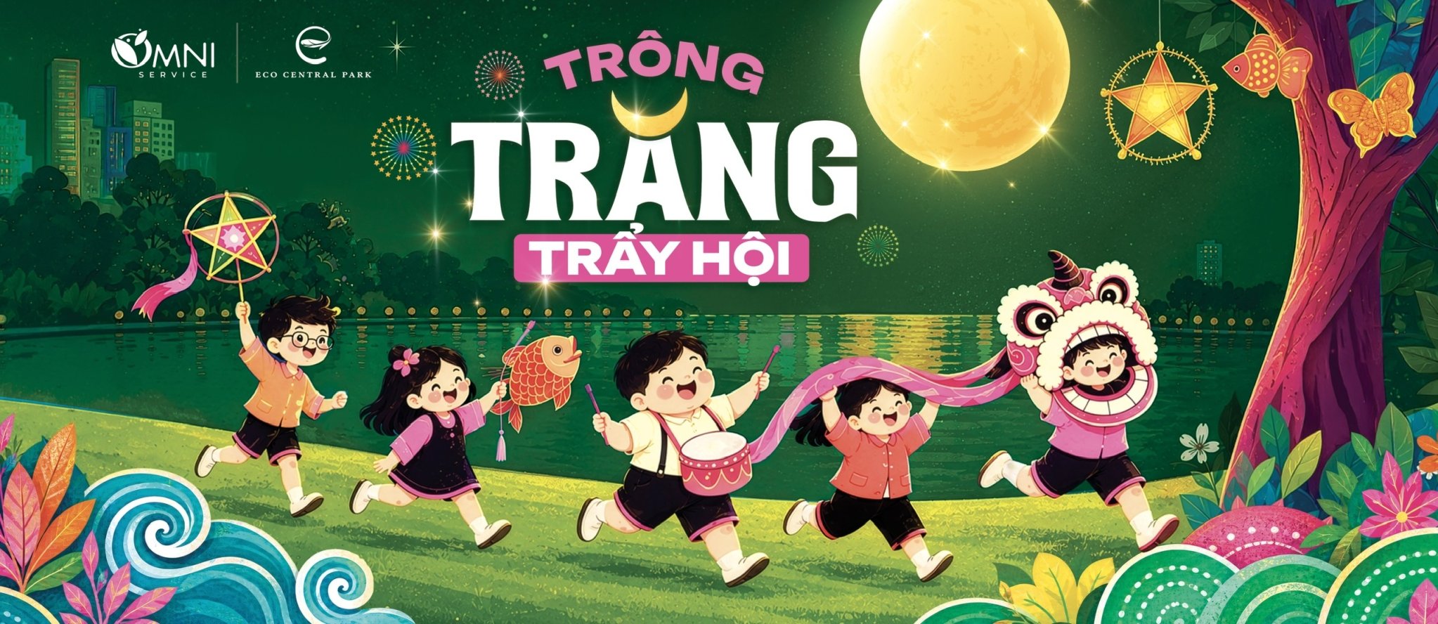 “Trông trăng trẩy hội” – Đại tiệc Trung Thu 2026 dành riêng cho cư dân nhí Eco Central Park